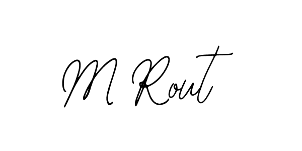 It looks lik you need a new signature style for name M Rout. Design unique handwritten (Bearetta-2O07w) signature with our free signature maker in just a few clicks. M Rout signature style 12 images and pictures png