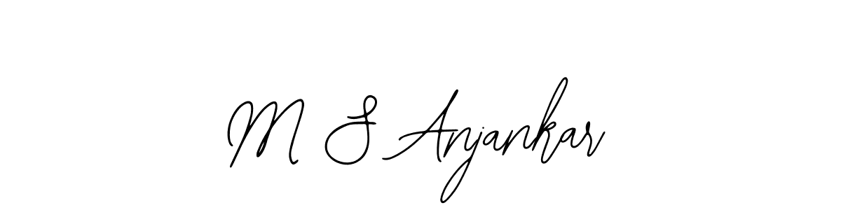 Once you've used our free online signature maker to create your best signature Bearetta-2O07w style, it's time to enjoy all of the benefits that M S Anjankar name signing documents. M S Anjankar signature style 12 images and pictures png