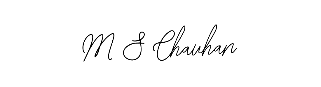 M S Chauhan stylish signature style. Best Handwritten Sign (Bearetta-2O07w) for my name. Handwritten Signature Collection Ideas for my name M S Chauhan. M S Chauhan signature style 12 images and pictures png