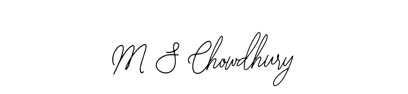 It looks lik you need a new signature style for name M S Chowdhury. Design unique handwritten (Bearetta-2O07w) signature with our free signature maker in just a few clicks. M S Chowdhury signature style 12 images and pictures png