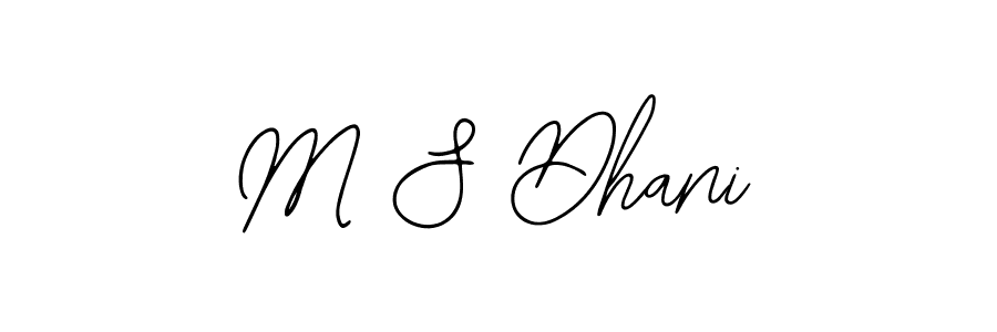 You can use this online signature creator to create a handwritten signature for the name M S Dhani. This is the best online autograph maker. M S Dhani signature style 12 images and pictures png