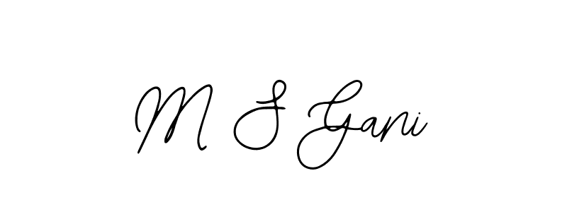 Here are the top 10 professional signature styles for the name M S Gani. These are the best autograph styles you can use for your name. M S Gani signature style 12 images and pictures png