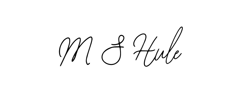 How to Draw M S Hule signature style? Bearetta-2O07w is a latest design signature styles for name M S Hule. M S Hule signature style 12 images and pictures png