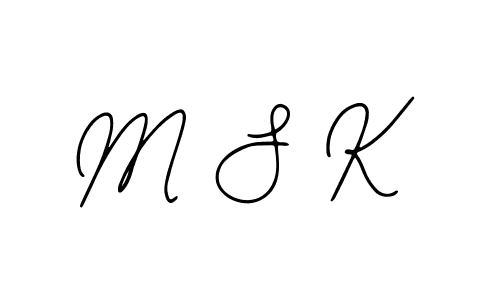 M S K stylish signature style. Best Handwritten Sign (Bearetta-2O07w) for my name. Handwritten Signature Collection Ideas for my name M S K. M S K signature style 12 images and pictures png