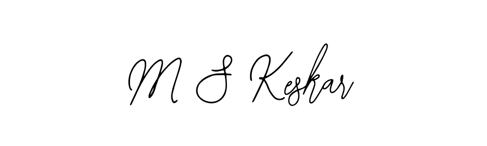 Also we have M S Keskar name is the best signature style. Create professional handwritten signature collection using Bearetta-2O07w autograph style. M S Keskar signature style 12 images and pictures png