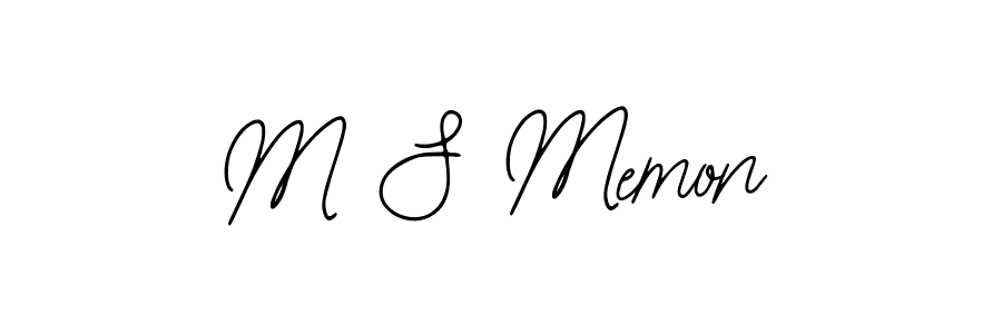 Also we have M S Memon name is the best signature style. Create professional handwritten signature collection using Bearetta-2O07w autograph style. M S Memon signature style 12 images and pictures png