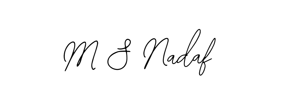 Check out images of Autograph of M S Nadaf name. Actor M S Nadaf Signature Style. Bearetta-2O07w is a professional sign style online. M S Nadaf signature style 12 images and pictures png