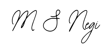 A modern signature idea for name M S Negi using Bearetta-2O07w font. Clean strokes and elegant curves make it stand out instantly. M S Negi signature style 12 images and pictures png