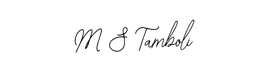 You can use this online signature creator to create a handwritten signature for the name M S Tamboli. This is the best online autograph maker. M S Tamboli signature style 12 images and pictures png