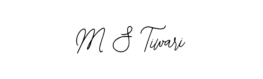 Bearetta-2O07w is a professional signature style that is perfect for those who want to add a touch of class to their signature. It is also a great choice for those who want to make their signature more unique. Get M S Tiwari name to fancy signature for free. M S Tiwari signature style 12 images and pictures png