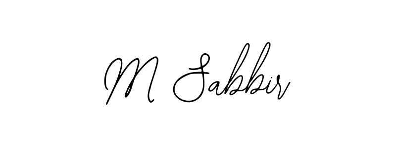 Once you've used our free online signature maker to create your best signature Bearetta-2O07w style, it's time to enjoy all of the benefits that M Sabbir name signing documents. M Sabbir signature style 12 images and pictures png