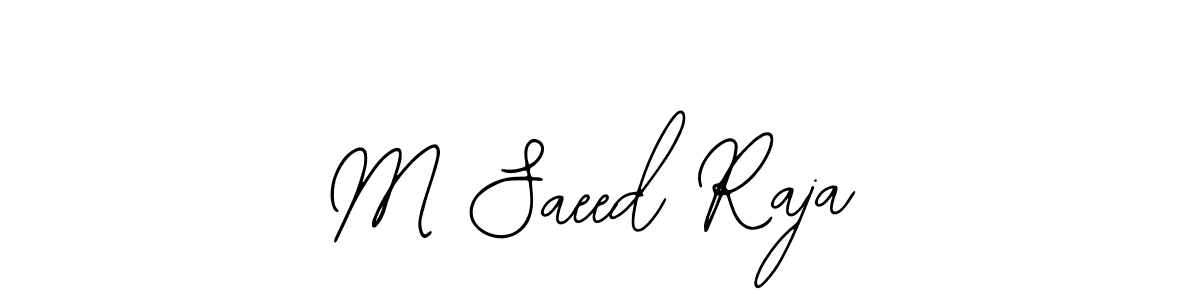 You can use this online signature creator to create a handwritten signature for the name M Saeed Raja. This is the best online autograph maker. M Saeed Raja signature style 12 images and pictures png