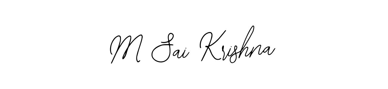 This is the best signature style for the M Sai Krishna name. Also you like these signature font (Bearetta-2O07w). Mix name signature. M Sai Krishna signature style 12 images and pictures png