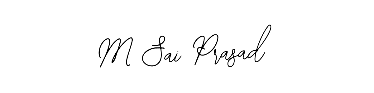 Make a beautiful signature design for name M Sai Prasad. With this signature (Bearetta-2O07w) style, you can create a handwritten signature for free. M Sai Prasad signature style 12 images and pictures png