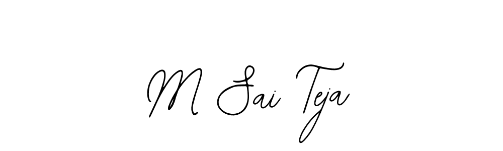 It looks lik you need a new signature style for name M Sai Teja. Design unique handwritten (Bearetta-2O07w) signature with our free signature maker in just a few clicks. M Sai Teja signature style 12 images and pictures png