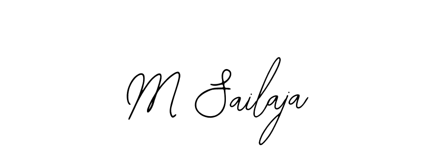 Similarly Bearetta-2O07w is the best handwritten signature design. Signature creator online .You can use it as an online autograph creator for name M Sailaja. M Sailaja signature style 12 images and pictures png