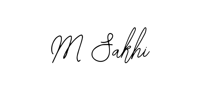 Once you've used our free online signature maker to create your best signature Bearetta-2O07w style, it's time to enjoy all of the benefits that M Sakhi name signing documents. M Sakhi signature style 12 images and pictures png