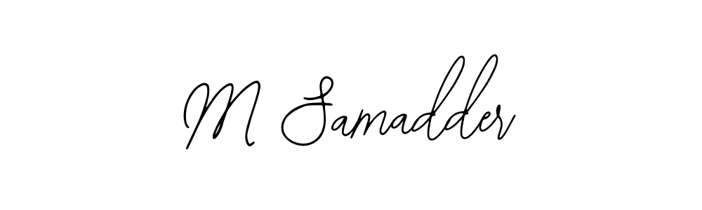 Here are the top 10 professional signature styles for the name M Samadder. These are the best autograph styles you can use for your name. M Samadder signature style 12 images and pictures png