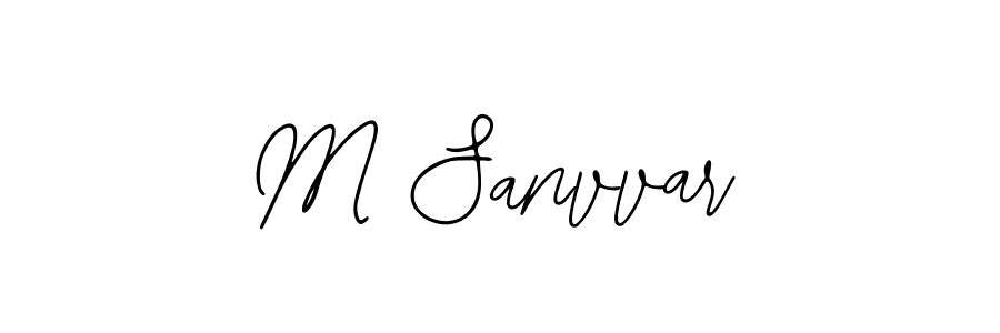 This is the best signature style for the M Sanvvar name. Also you like these signature font (Bearetta-2O07w). Mix name signature. M Sanvvar signature style 12 images and pictures png