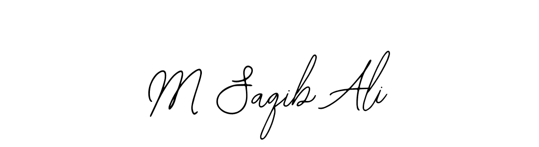 Also You can easily find your signature by using the search form. We will create M Saqib Ali name handwritten signature images for you free of cost using Bearetta-2O07w sign style. M Saqib Ali signature style 12 images and pictures png