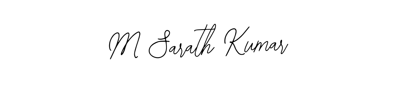 M Sarath Kumar stylish signature style. Best Handwritten Sign (Bearetta-2O07w) for my name. Handwritten Signature Collection Ideas for my name M Sarath Kumar. M Sarath Kumar signature style 12 images and pictures png