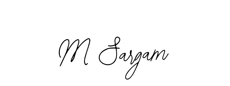 Similarly Bearetta-2O07w is the best handwritten signature design. Signature creator online .You can use it as an online autograph creator for name M Sargam. M Sargam signature style 12 images and pictures png