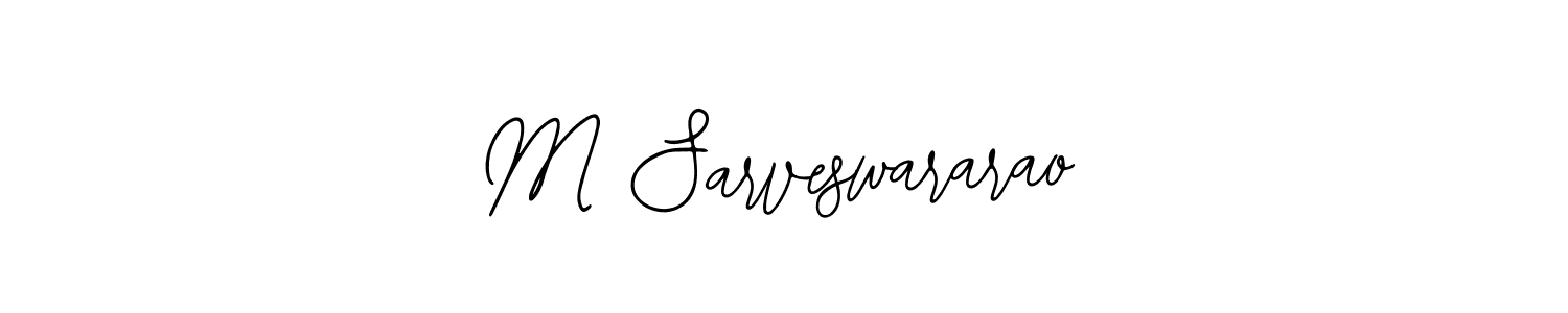 Use a signature maker to create a handwritten signature online. With this signature software, you can design (Bearetta-2O07w) your own signature for name M Sarveswararao. M Sarveswararao signature style 12 images and pictures png