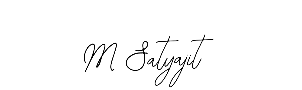 You can use this online signature creator to create a handwritten signature for the name M Satyajit. This is the best online autograph maker. M Satyajit signature style 12 images and pictures png