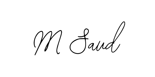 It looks lik you need a new signature style for name M Saud. Design unique handwritten (Bearetta-2O07w) signature with our free signature maker in just a few clicks. M Saud signature style 12 images and pictures png