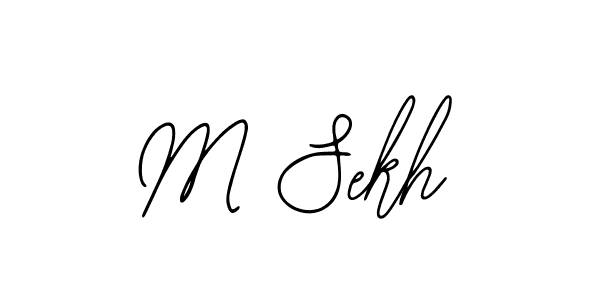 Also we have M Sekh name is the best signature style. Create professional handwritten signature collection using Bearetta-2O07w autograph style. M Sekh signature style 12 images and pictures png