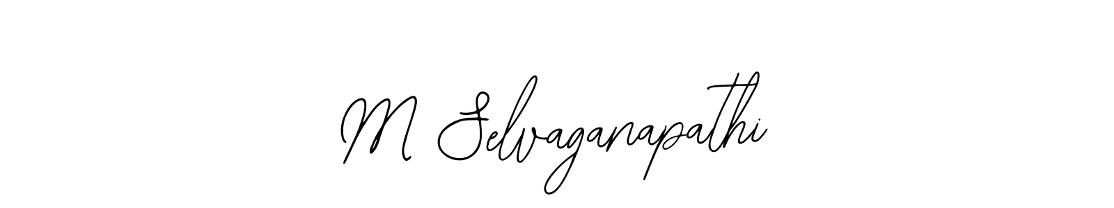 How to Draw M Selvaganapathi signature style? Bearetta-2O07w is a latest design signature styles for name M Selvaganapathi. M Selvaganapathi signature style 12 images and pictures png