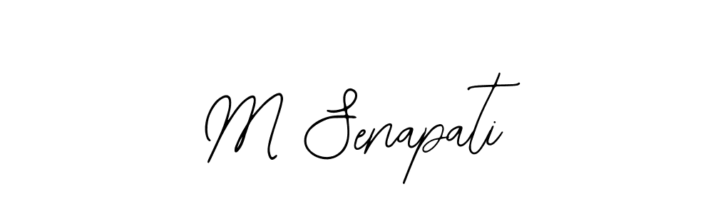 Make a beautiful signature design for name M Senapati. Use this online signature maker to create a handwritten signature for free. M Senapati signature style 12 images and pictures png