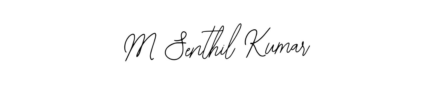 Also we have M Senthil Kumar name is the best signature style. Create professional handwritten signature collection using Bearetta-2O07w autograph style. M Senthil Kumar signature style 12 images and pictures png