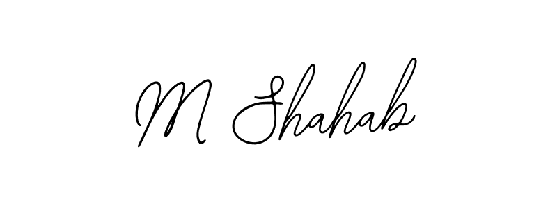 Make a short M Shahab signature style. Manage your documents anywhere anytime using Bearetta-2O07w. Create and add eSignatures, submit forms, share and send files easily. M Shahab signature style 12 images and pictures png