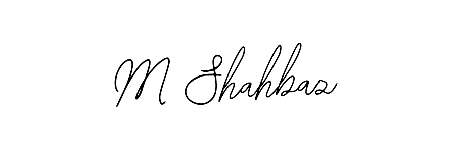 It looks lik you need a new signature style for name M Shahbaz. Design unique handwritten (Bearetta-2O07w) signature with our free signature maker in just a few clicks. M Shahbaz signature style 12 images and pictures png