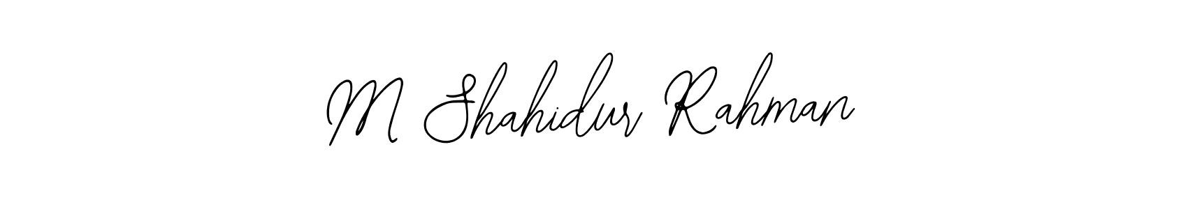 Also You can easily find your signature by using the search form. We will create M Shahidur Rahman name handwritten signature images for you free of cost using Bearetta-2O07w sign style. M Shahidur Rahman signature style 12 images and pictures png
