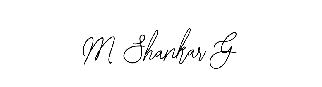 M Shankar G stylish signature style. Best Handwritten Sign (Bearetta-2O07w) for my name. Handwritten Signature Collection Ideas for my name M Shankar G. M Shankar G signature style 12 images and pictures png