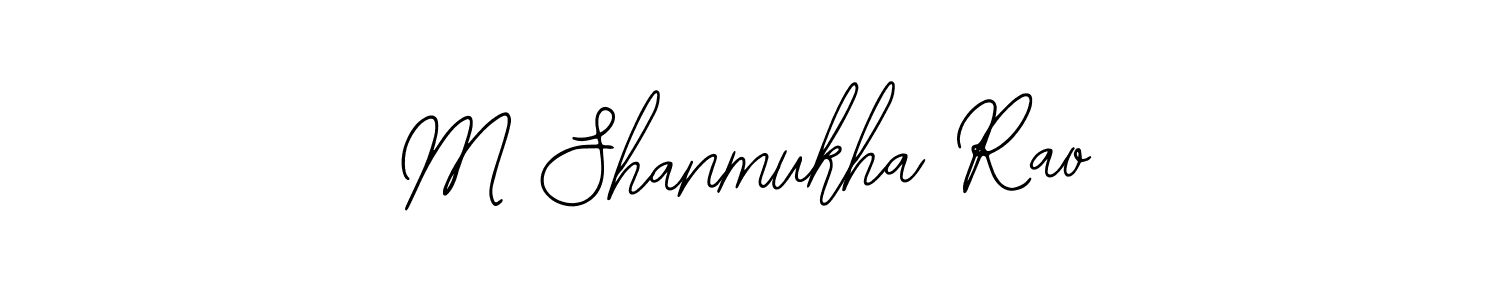 Make a short M Shanmukha Rao signature style. Manage your documents anywhere anytime using Bearetta-2O07w. Create and add eSignatures, submit forms, share and send files easily. M Shanmukha Rao signature style 12 images and pictures png