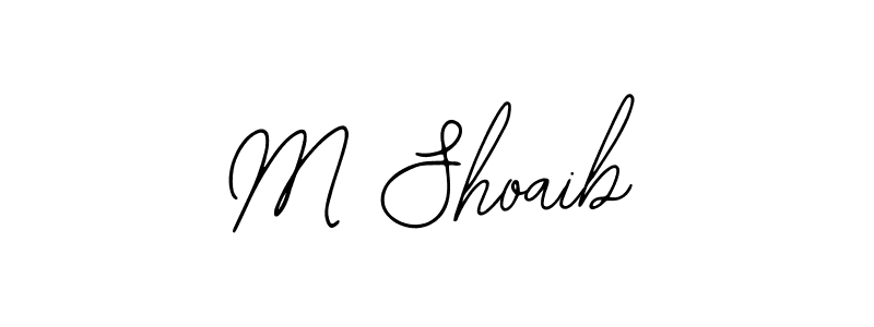 Make a short M Shoaib signature style. Manage your documents anywhere anytime using Bearetta-2O07w. Create and add eSignatures, submit forms, share and send files easily. M Shoaib signature style 12 images and pictures png