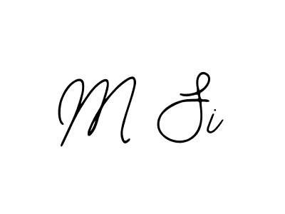 Also You can easily find your signature by using the search form. We will create M Si name handwritten signature images for you free of cost using Bearetta-2O07w sign style. M Si signature style 12 images and pictures png