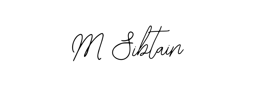 It looks lik you need a new signature style for name M Sibtain. Design unique handwritten (Bearetta-2O07w) signature with our free signature maker in just a few clicks. M Sibtain signature style 12 images and pictures png