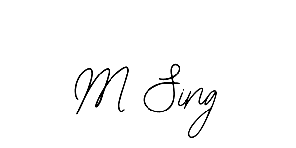 Once you've used our free online signature maker to create your best signature Bearetta-2O07w style, it's time to enjoy all of the benefits that M Sing name signing documents. M Sing signature style 12 images and pictures png