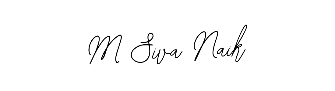 M Siva Naik stylish signature style. Best Handwritten Sign (Bearetta-2O07w) for my name. Handwritten Signature Collection Ideas for my name M Siva Naik. M Siva Naik signature style 12 images and pictures png