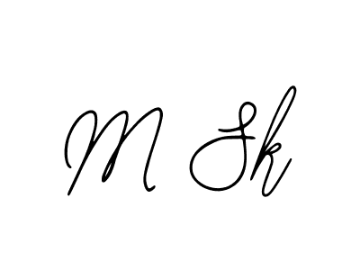 Make a beautiful signature design for name M Sk. With this signature (Bearetta-2O07w) style, you can create a handwritten signature for free. M Sk signature style 12 images and pictures png