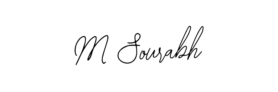 This is the best signature style for the M Sourabh name. Also you like these signature font (Bearetta-2O07w). Mix name signature. M Sourabh signature style 12 images and pictures png