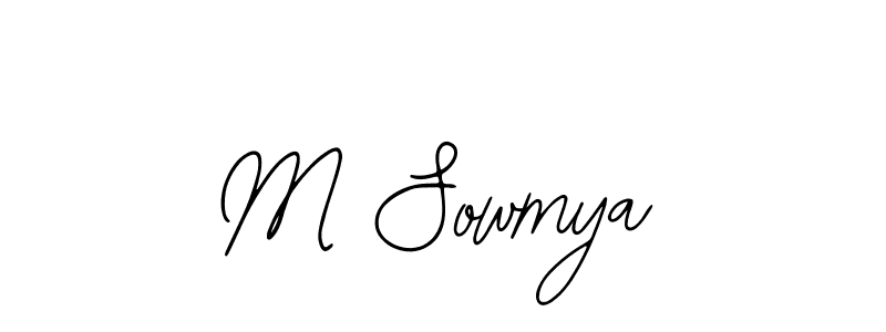 This is the best signature style for the M Sowmya name. Also you like these signature font (Bearetta-2O07w). Mix name signature. M Sowmya signature style 12 images and pictures png