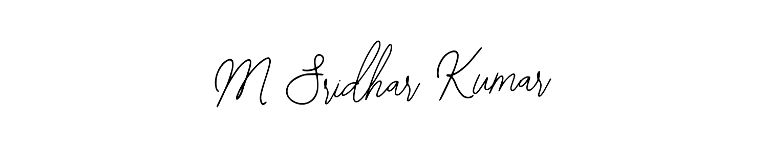 It looks lik you need a new signature style for name M Sridhar Kumar. Design unique handwritten (Bearetta-2O07w) signature with our free signature maker in just a few clicks. M Sridhar Kumar signature style 12 images and pictures png