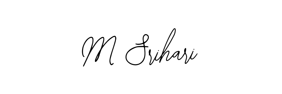 Similarly Bearetta-2O07w is the best handwritten signature design. Signature creator online .You can use it as an online autograph creator for name M Srihari. M Srihari signature style 12 images and pictures png