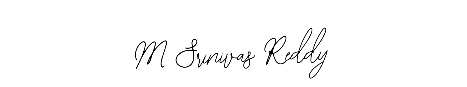 M Srinivas Reddy stylish signature style. Best Handwritten Sign (Bearetta-2O07w) for my name. Handwritten Signature Collection Ideas for my name M Srinivas Reddy. M Srinivas Reddy signature style 12 images and pictures png