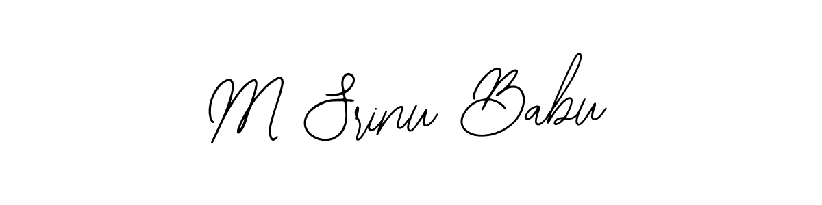 Make a beautiful signature design for name M Srinu Babu. With this signature (Bearetta-2O07w) style, you can create a handwritten signature for free. M Srinu Babu signature style 12 images and pictures png